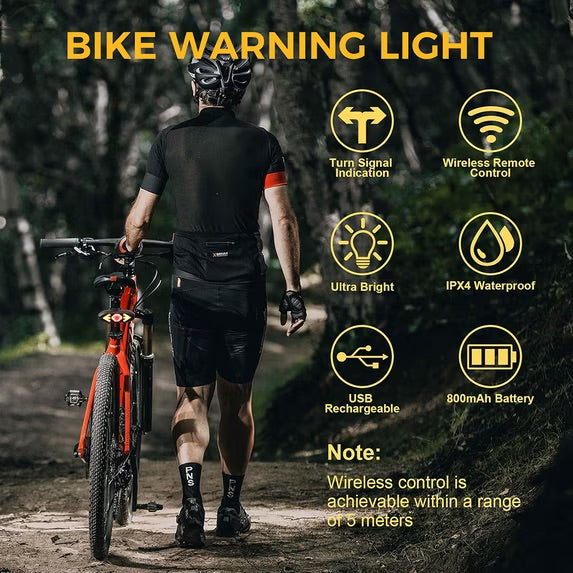 Eyotto 32 LED Bike Turning Signal Light with Remote